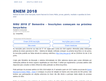 Tablet Screenshot of enem2018.org